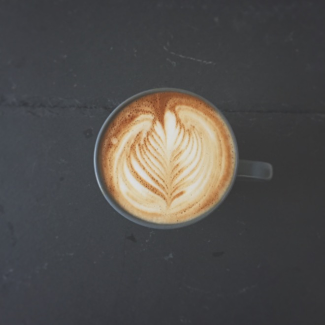 Buckshot latte art